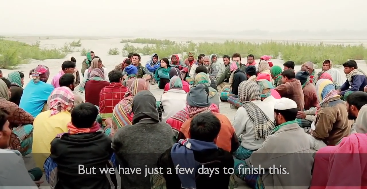 Char Lives Plinth Raising 1