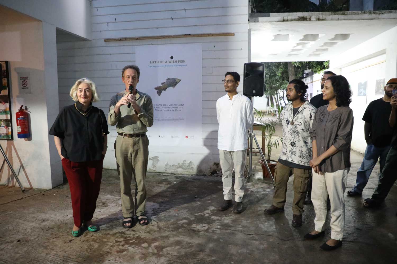 Metis Exhibition opening